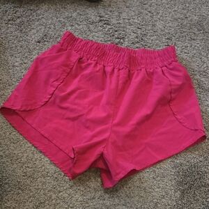 Pulse Boutique Women's Hot Pink Shorts